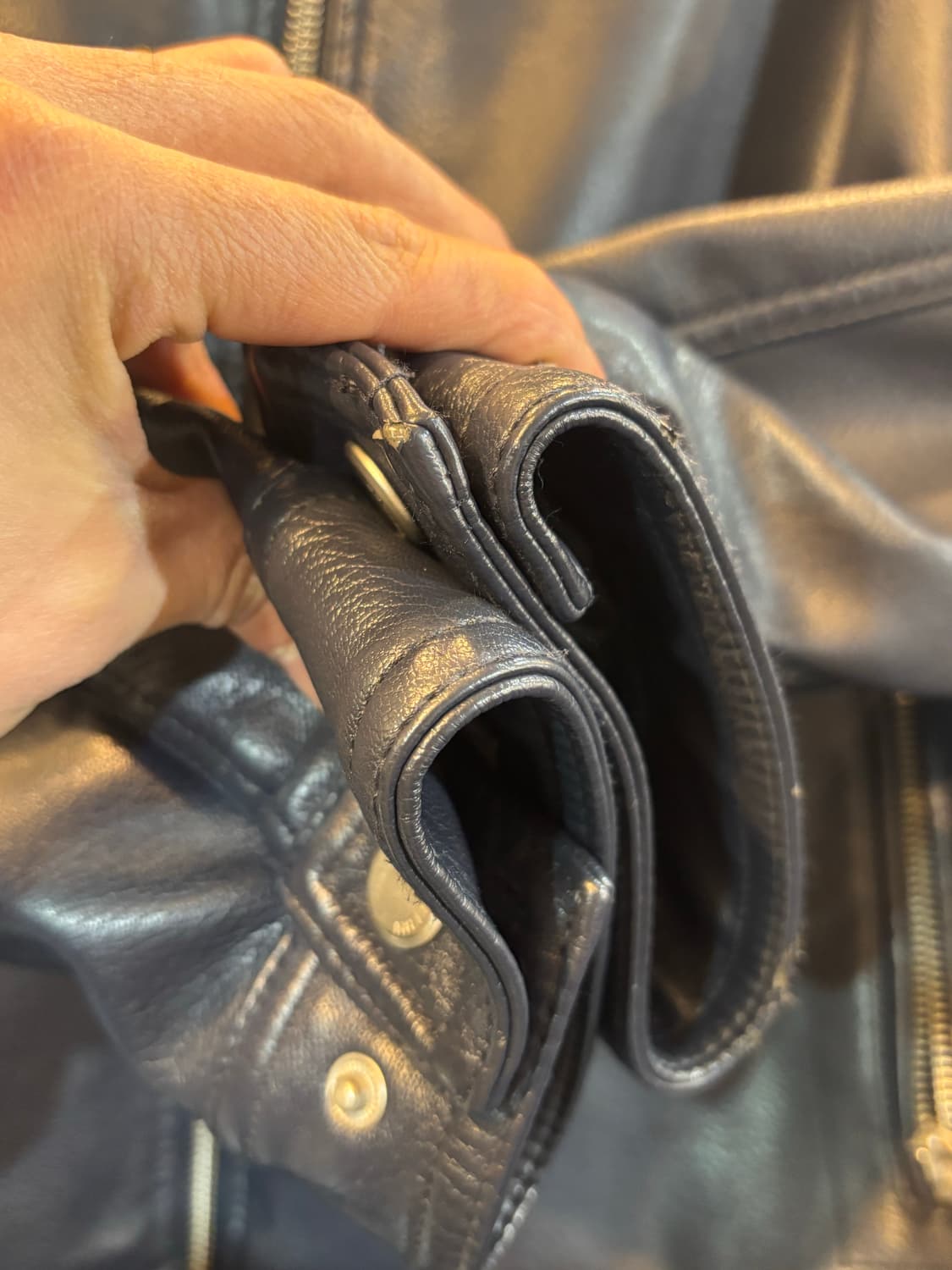 타미힐피거 무스탕 가죽 자켓 105 이상추천 상품이미지7