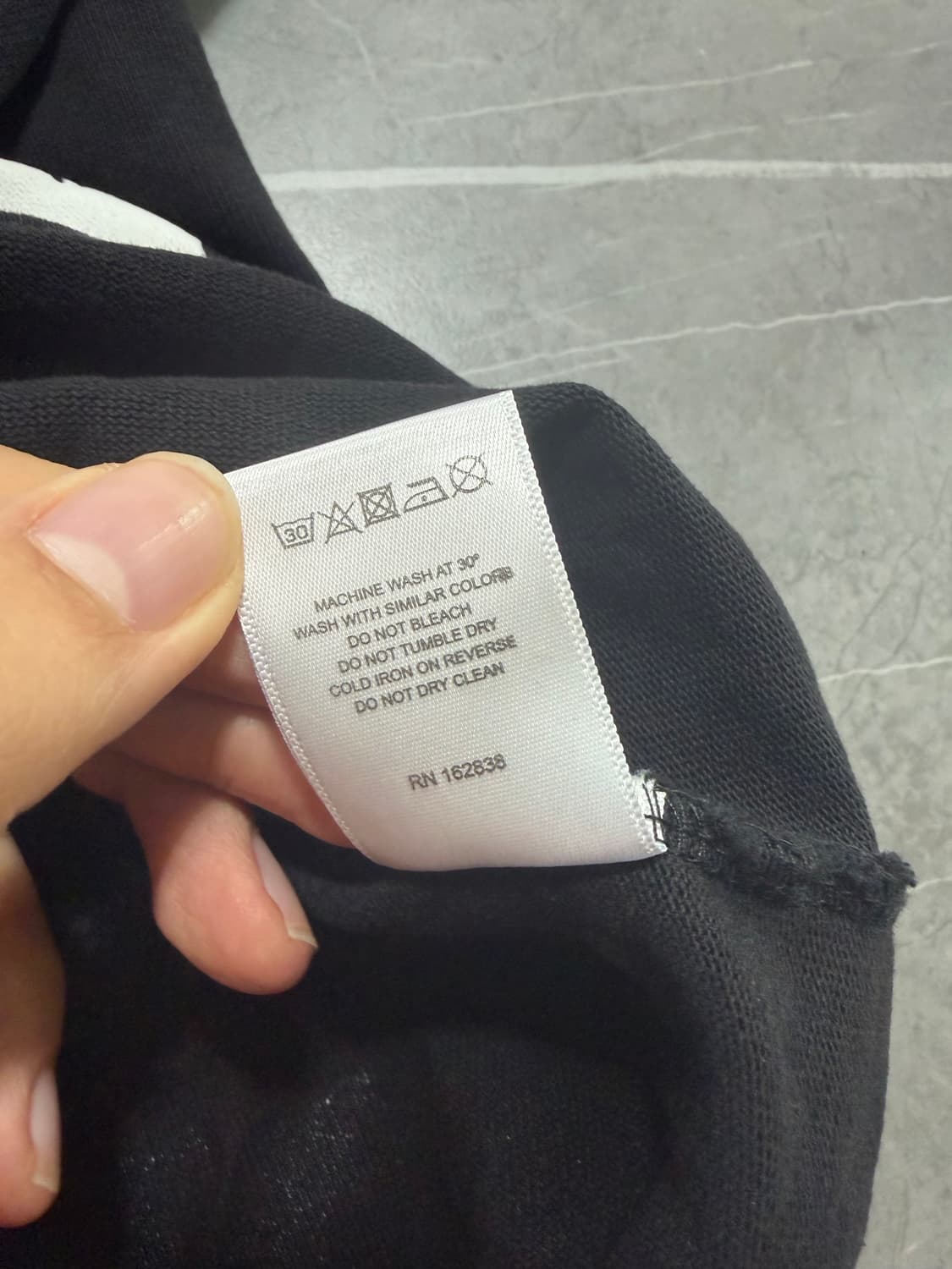 Cotton Wreath Long Sleeve Black L 상품이미지4