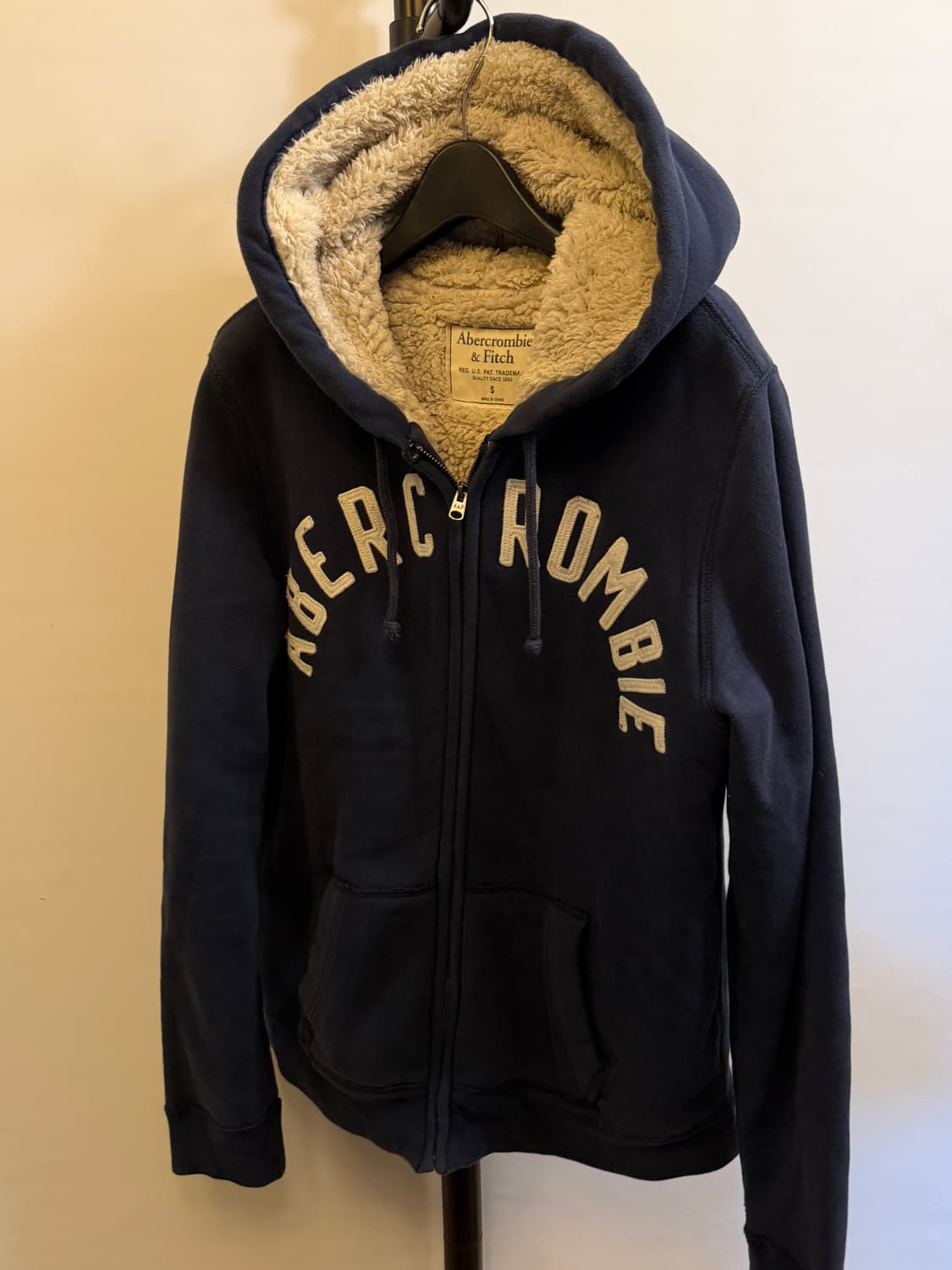 아베크롬비 양털 후드집업 상품이미지3
