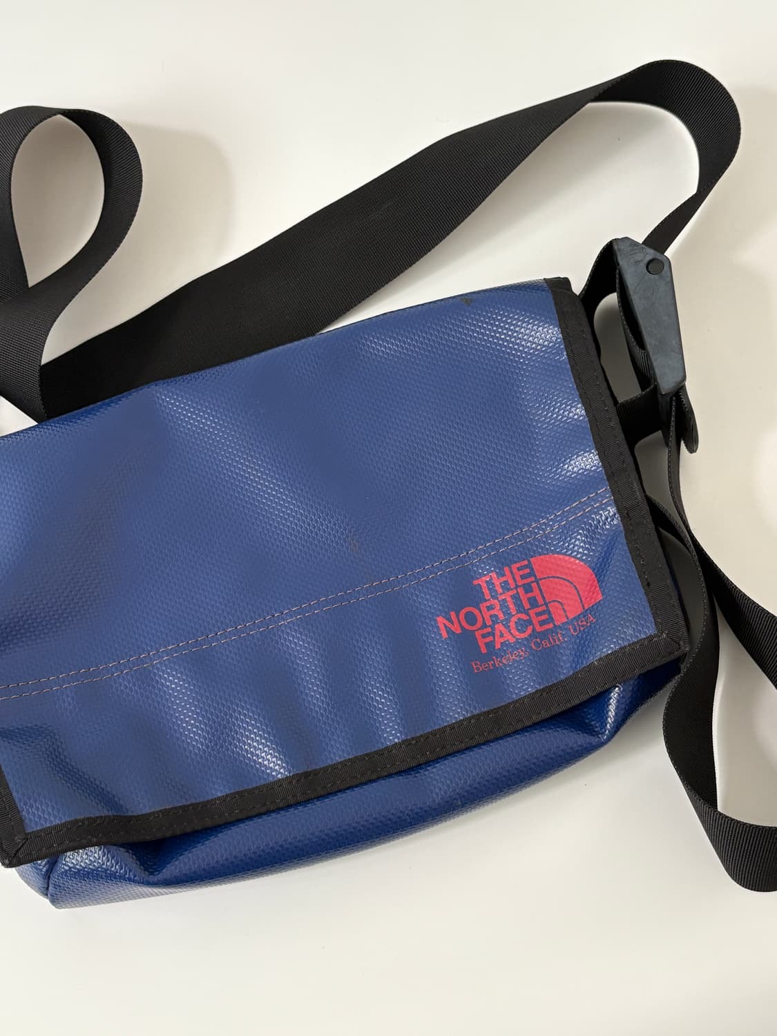 tarpaulin shoulder bag (blue) 상품이미지2