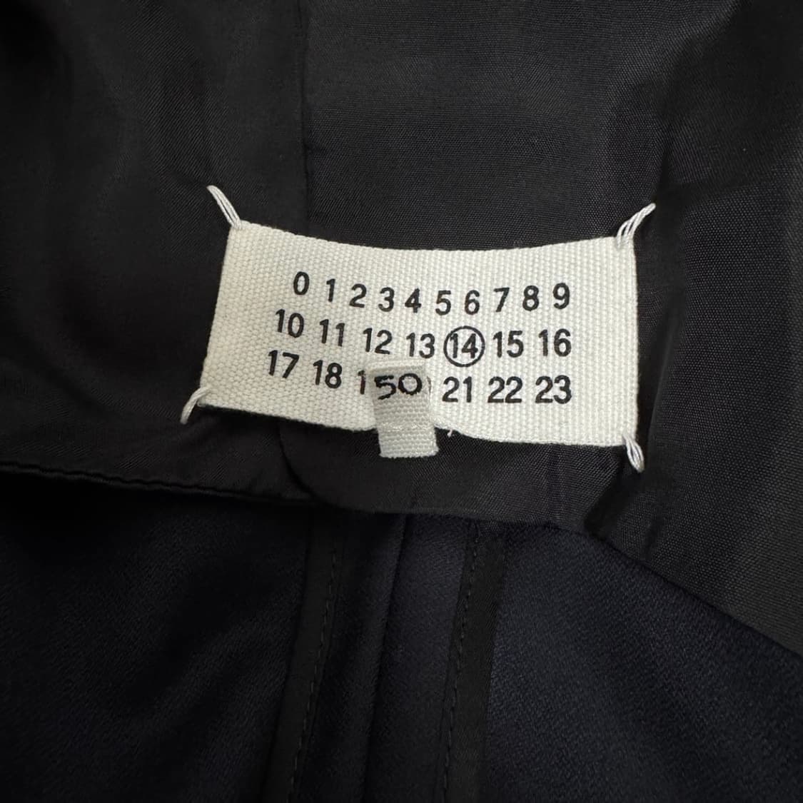 메종 마르지엘라 다크 네이비 더블 슈트 셋업 50 사이즈 상품이미지4