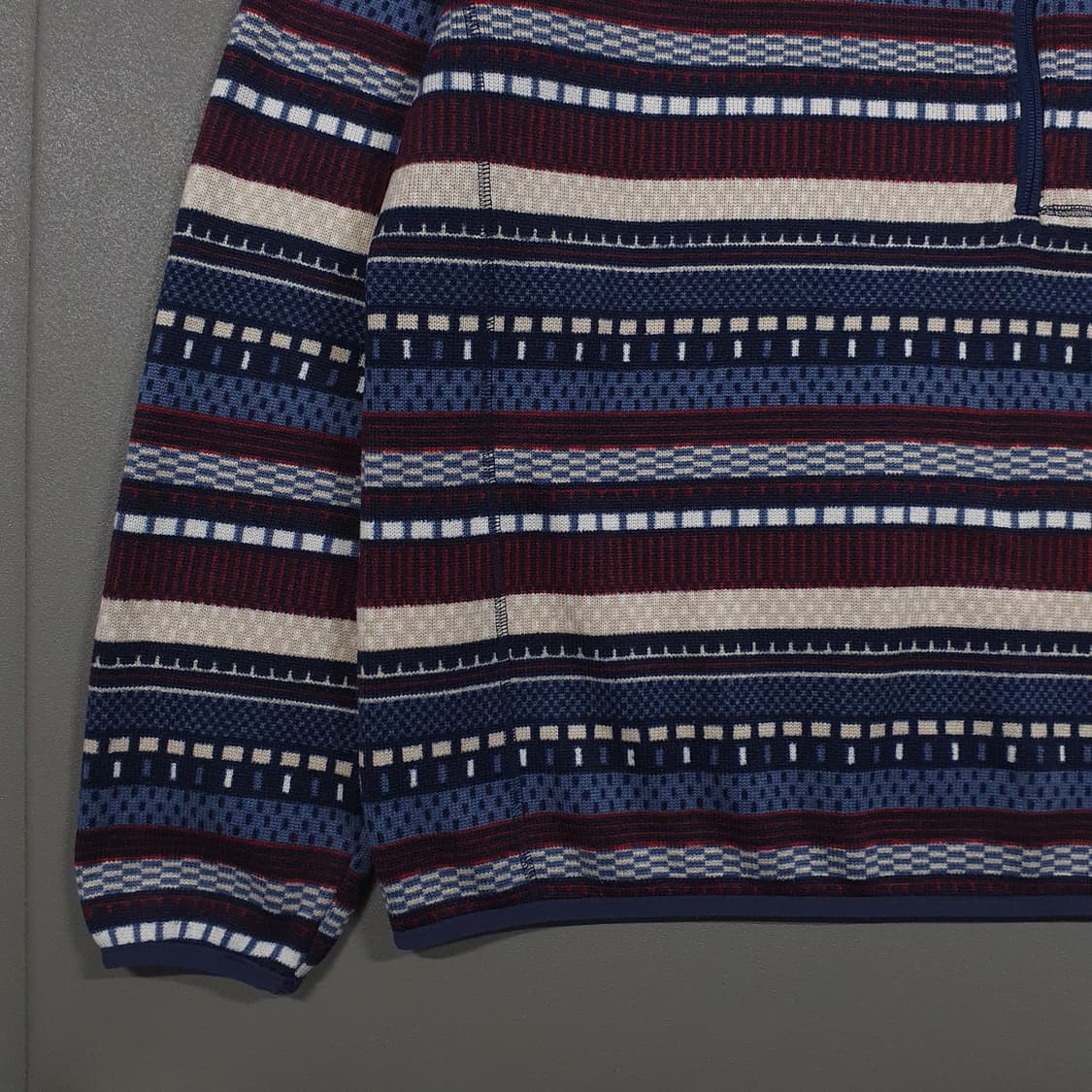 2XL) 컬럼비아 신형 스웨터 웨더2 프린트 하프집업 플리스 신칠라 상품이미지3