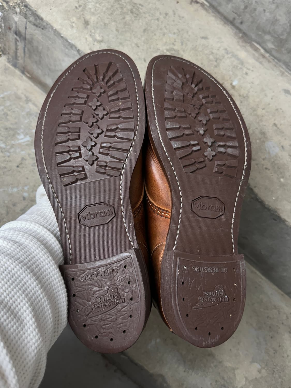 OG USA Made 레드윙 3343 블랙스미스 하드에이징 상품이미지8