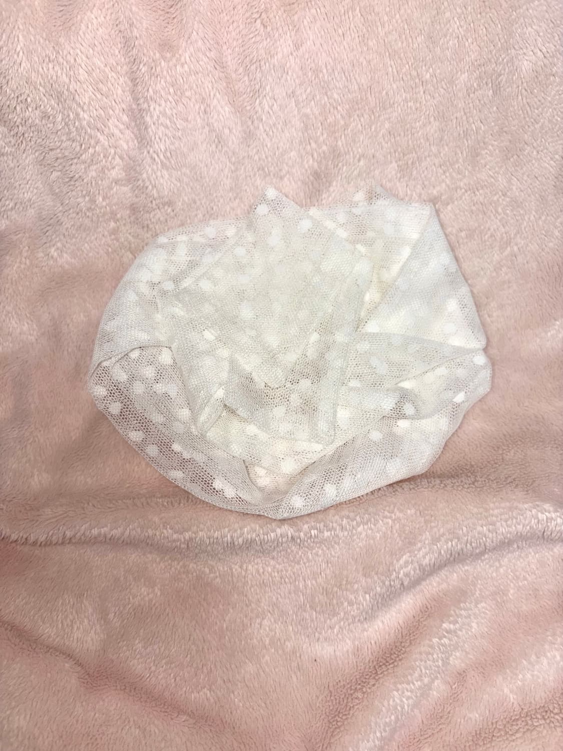 빈티지 도트 스카프 상품이미지2