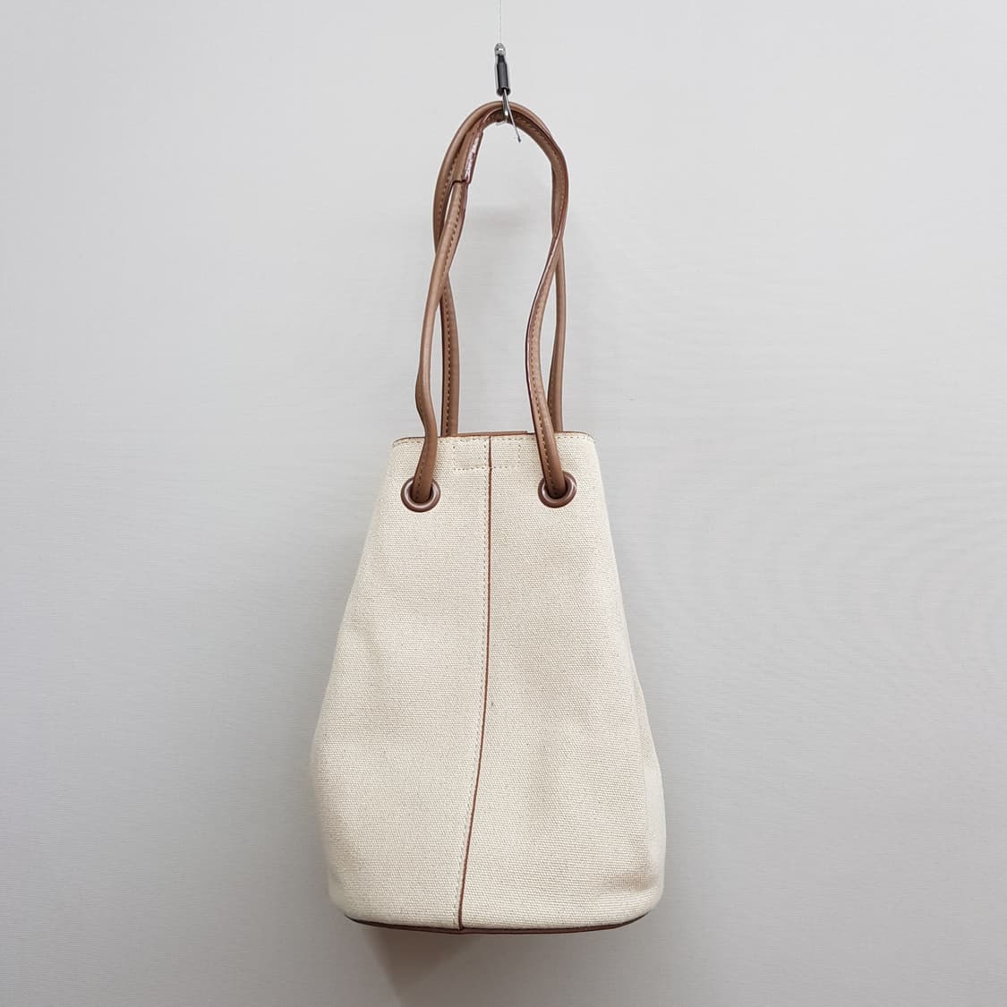 KUHO 구호 캔버스 레더 스트랩 버킷 숄더백 상품이미지3