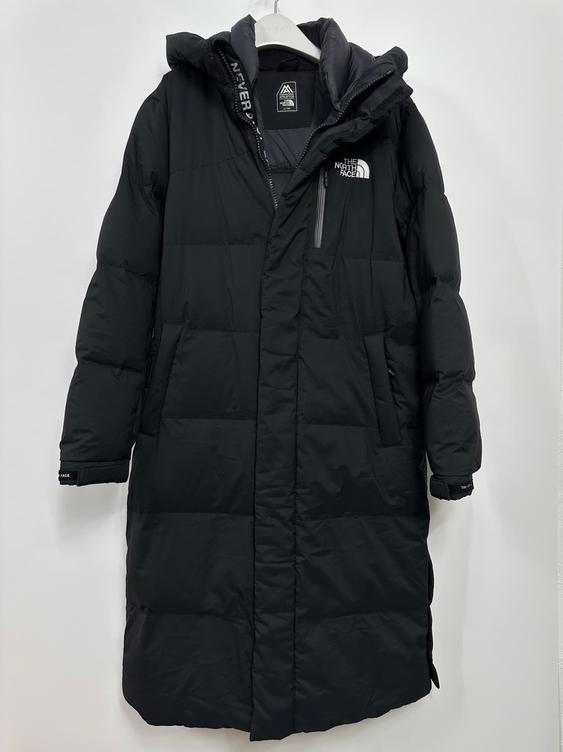 노스페이스 벤치 롱 다운패딩 블랙 L 상품이미지1