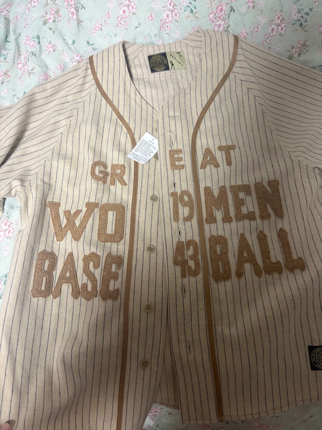 캐피탈 베스볼 셔츠 반팔 (2) 새상품 상품이미지1