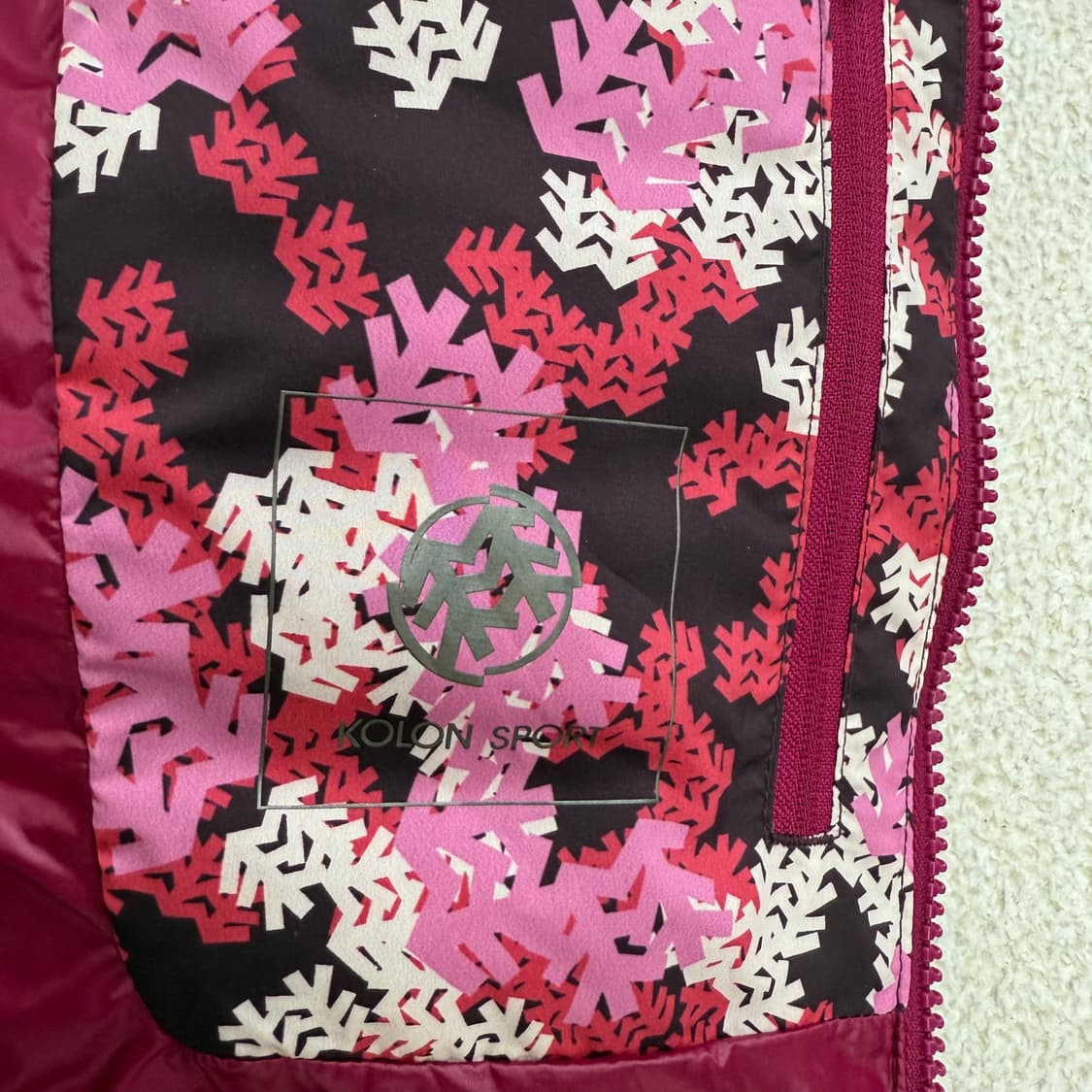 [95] 코오롱 스포츠 여성 칼리 구스다운 경량 패딩 자켓 3706 상품이미지5