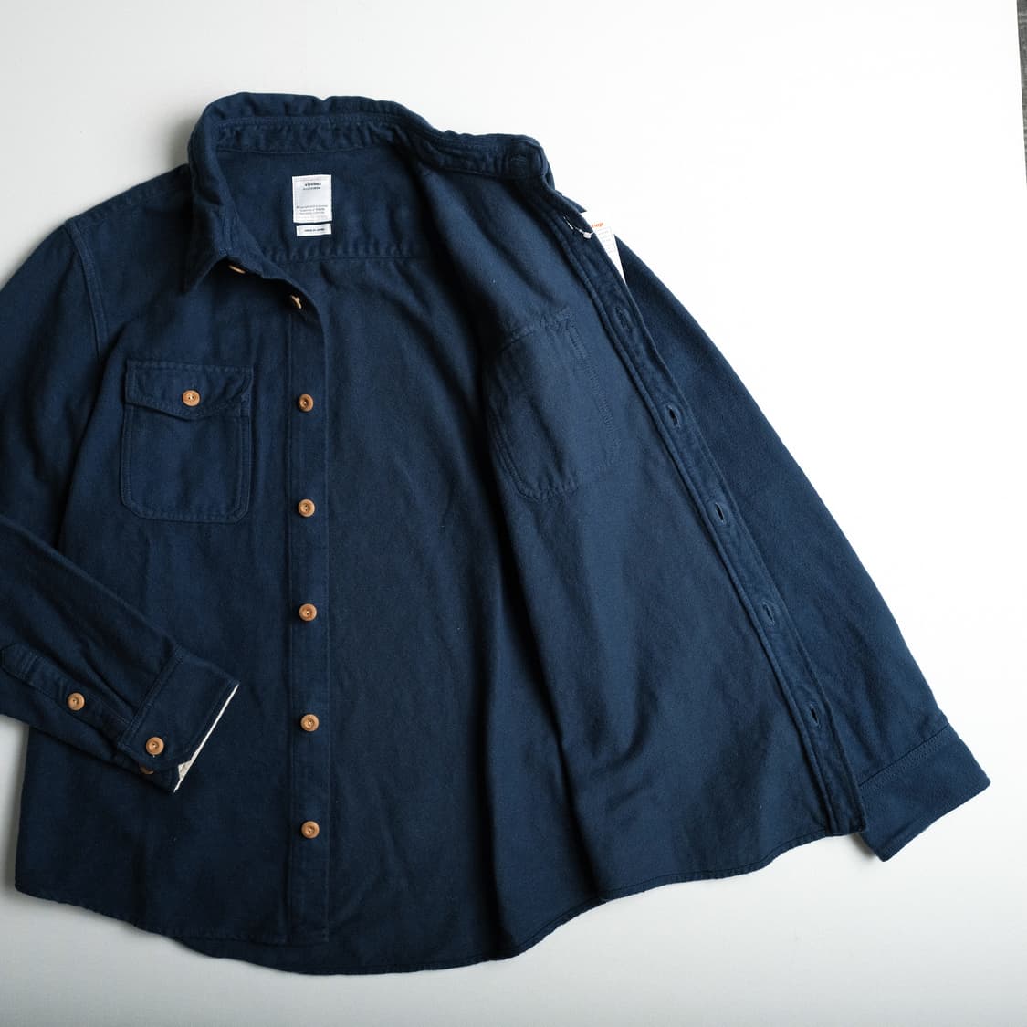 Visvim 비즈빔 블랙 엘크 플란넬 셔츠 3(100)사이즈 상품이미지7