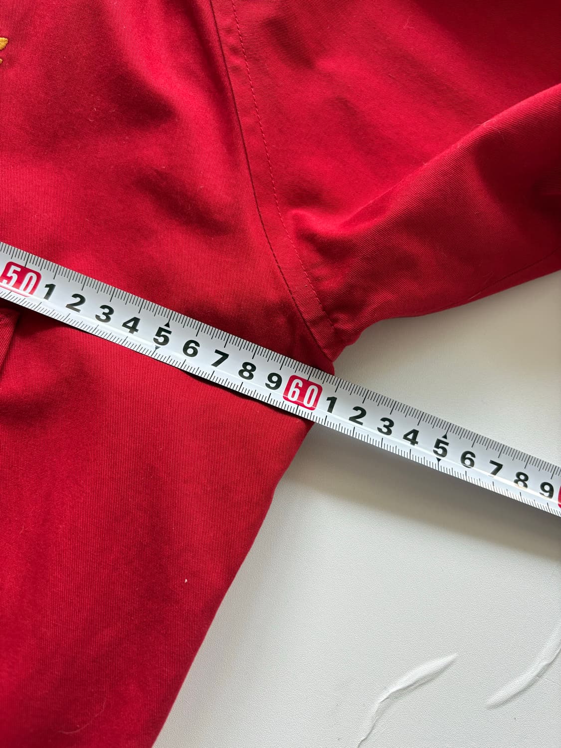 버버리 오버핏 레드 해링턴 자켓 상품이미지7