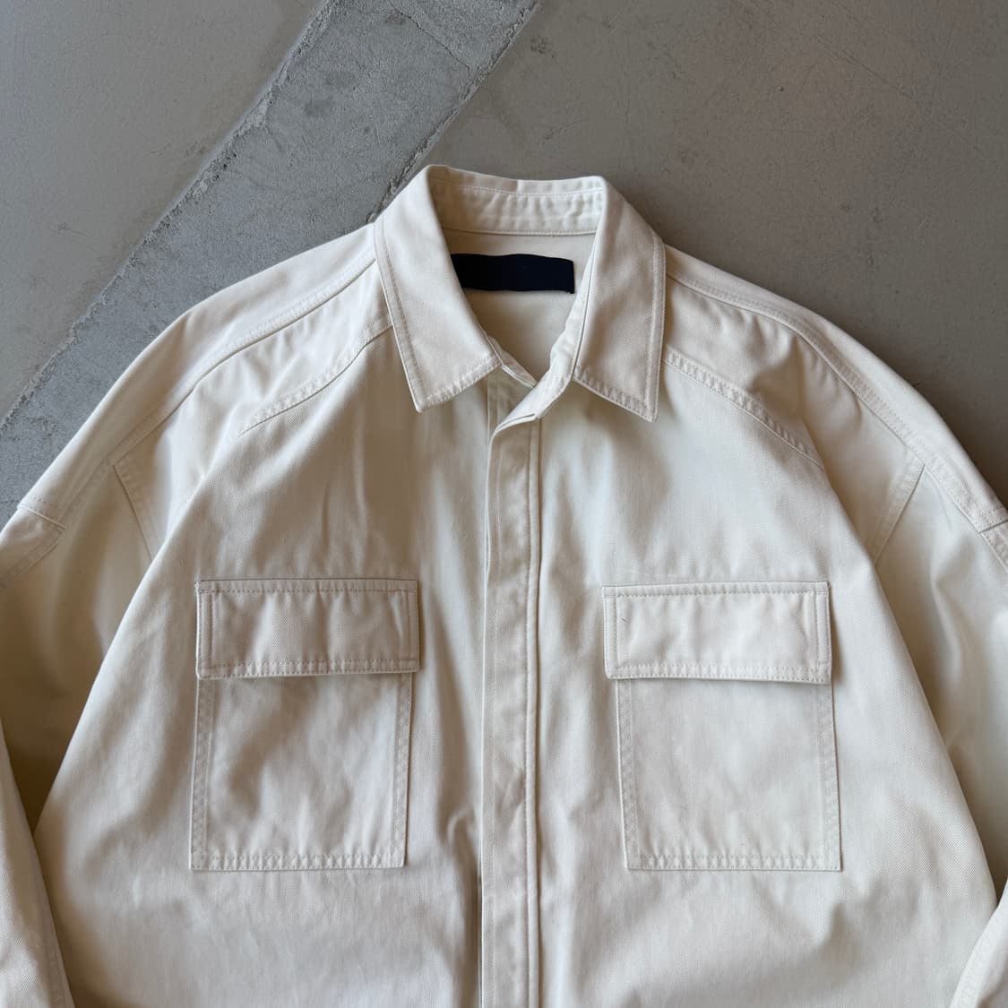 준지 23fw 트윌 워크 자켓 상품이미지4