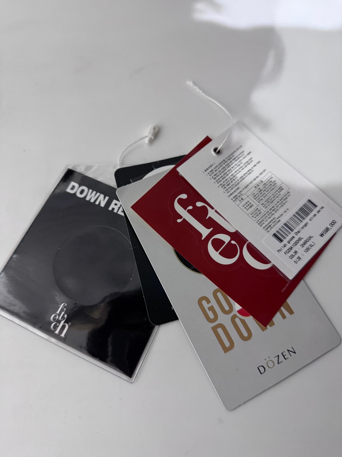 Fetch 패치선데이 구스챌린저 스톰파카 차콜 xl 상품이미지8