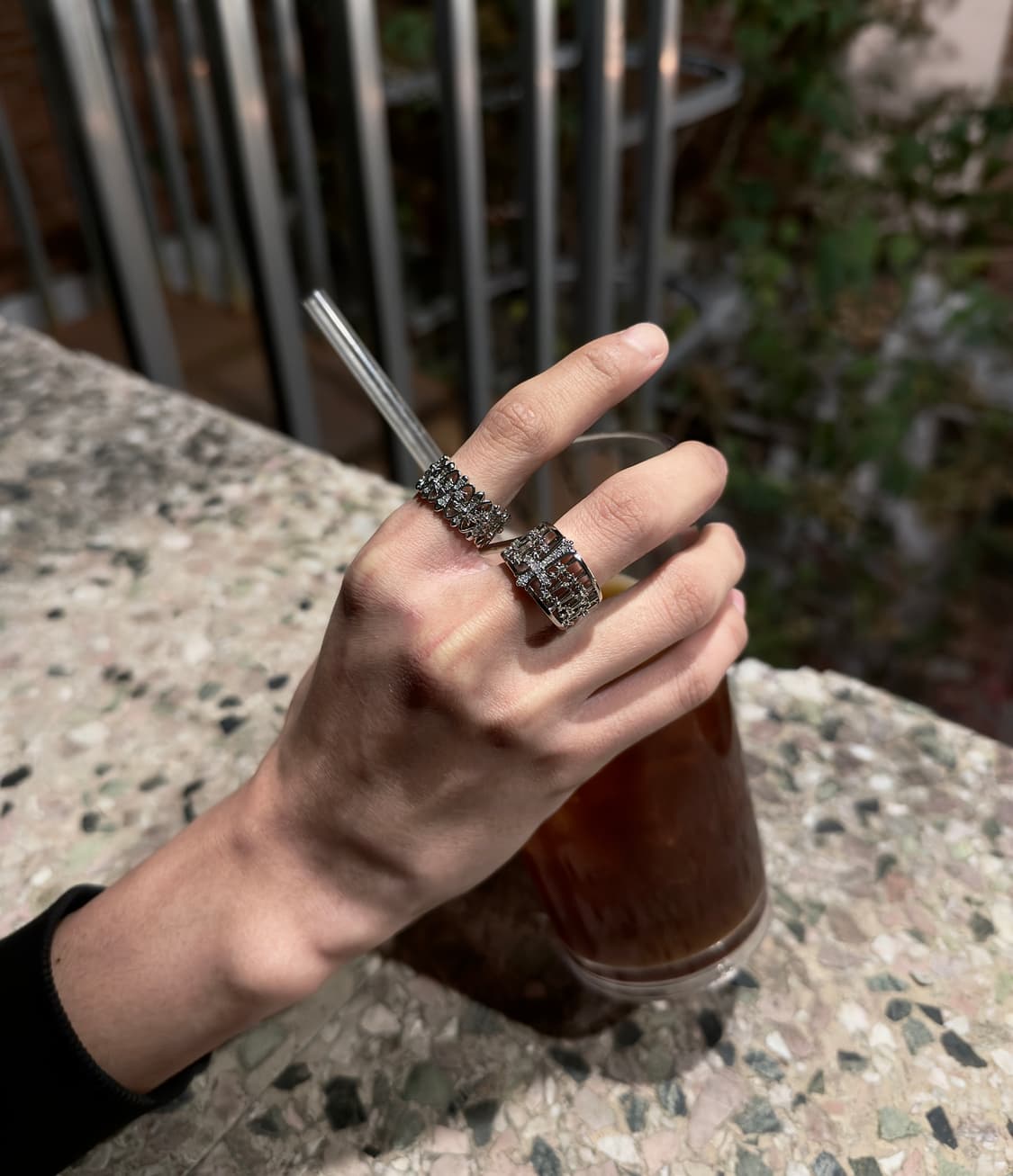 Bold the cross cubic ring 상품이미지8