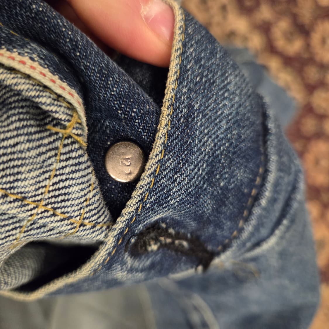 90s 리바이스 lvc 2세대 데님자켓 38 사이즈 71507 타입투 상품이미지4