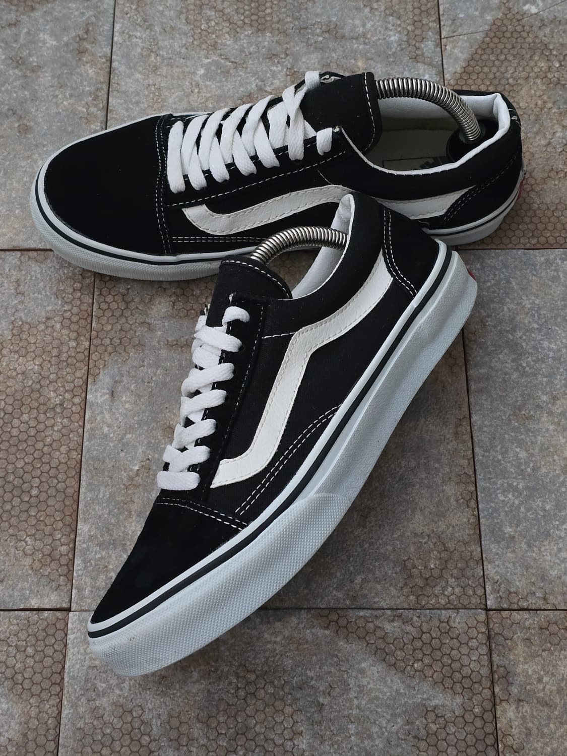 (245)반스 올드스쿨 검흰 상품이미지3