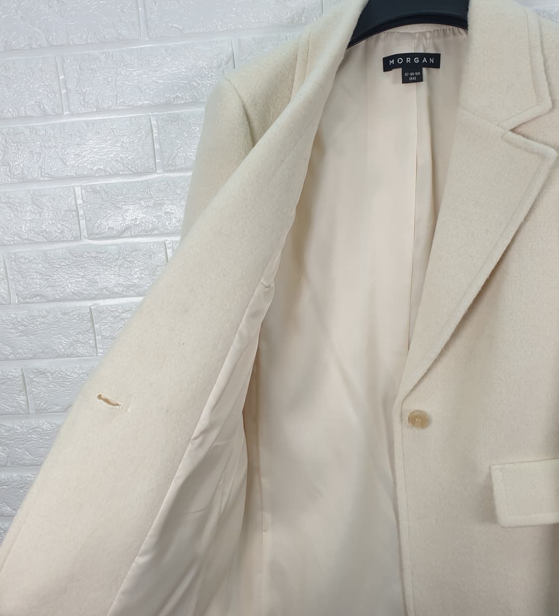 [90]모르간 울 부클 하프 코트(새상품) 상품이미지6