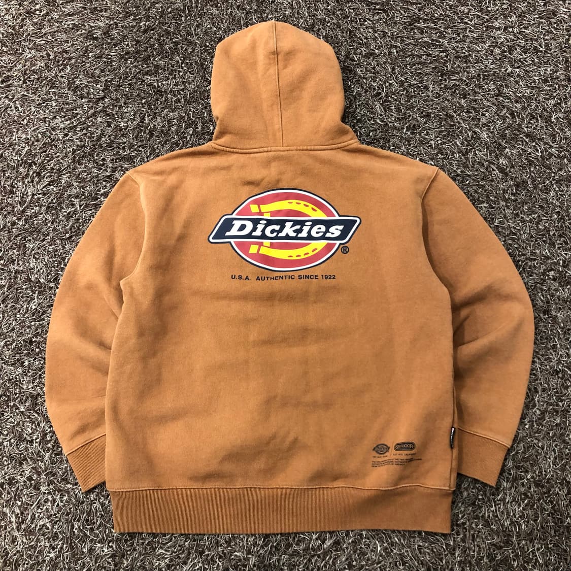 M 디키즈 X 아웃도어프로덕트 백로고 후드티 상품이미지1