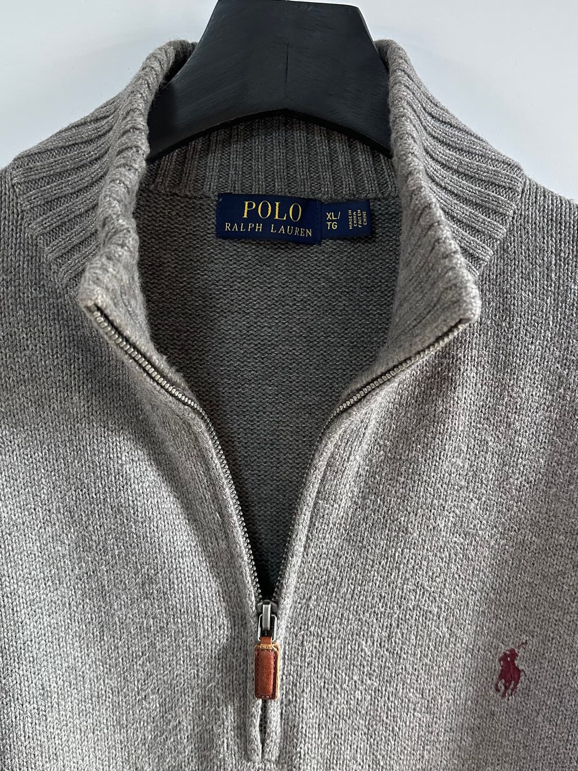 폴로 그레이 쿼터 집업 (va.76) 상품이미지4