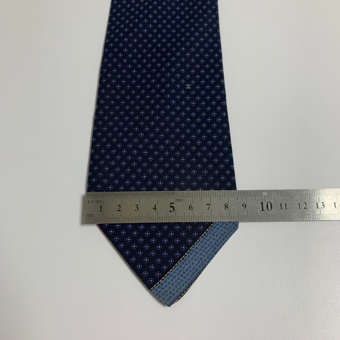 샤넬(CHANEL) 명품 100실크 빈티지넥타이 A등급 상품이미지9