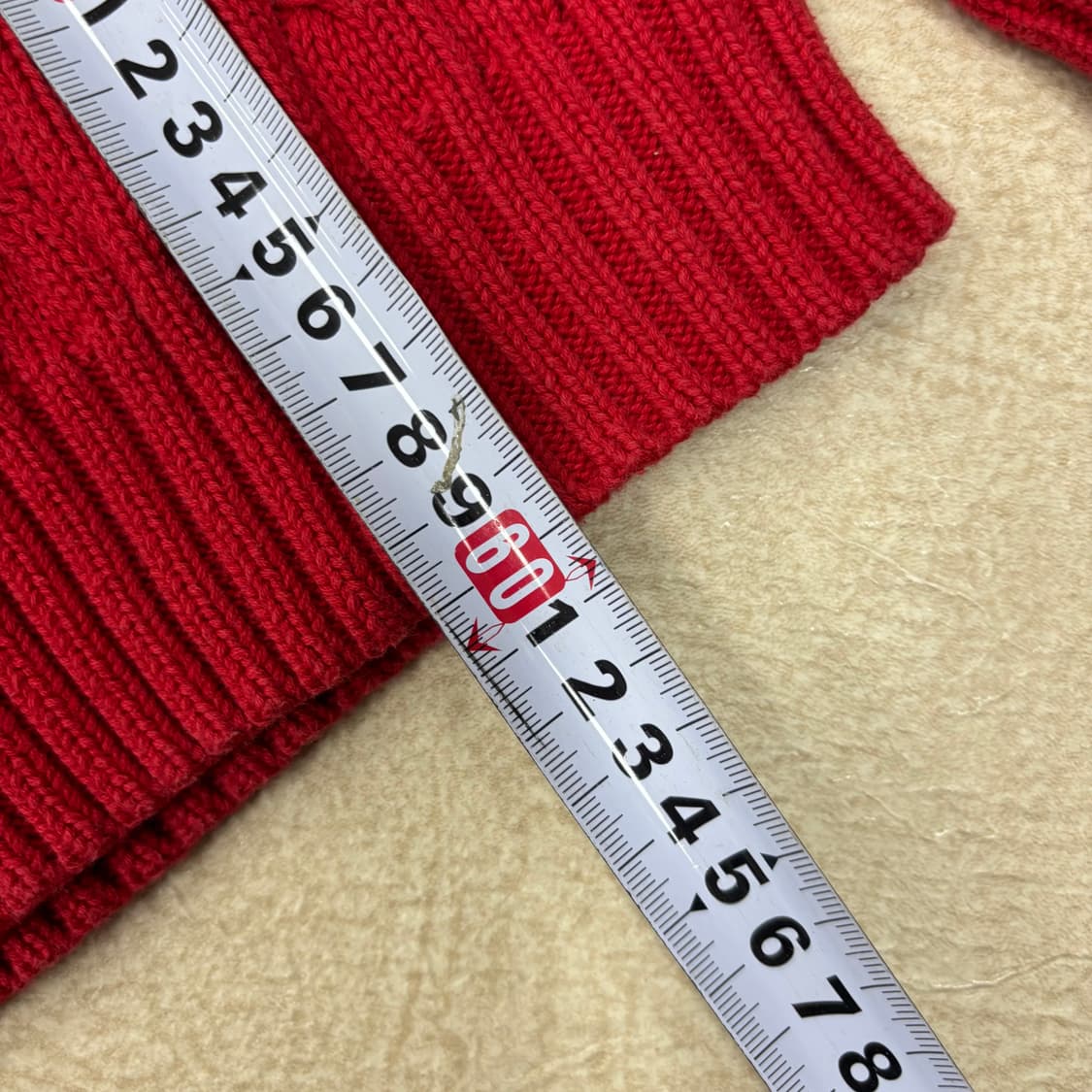 폴로 랄프로렌 포니 케이블 레드 니트 상품이미지4