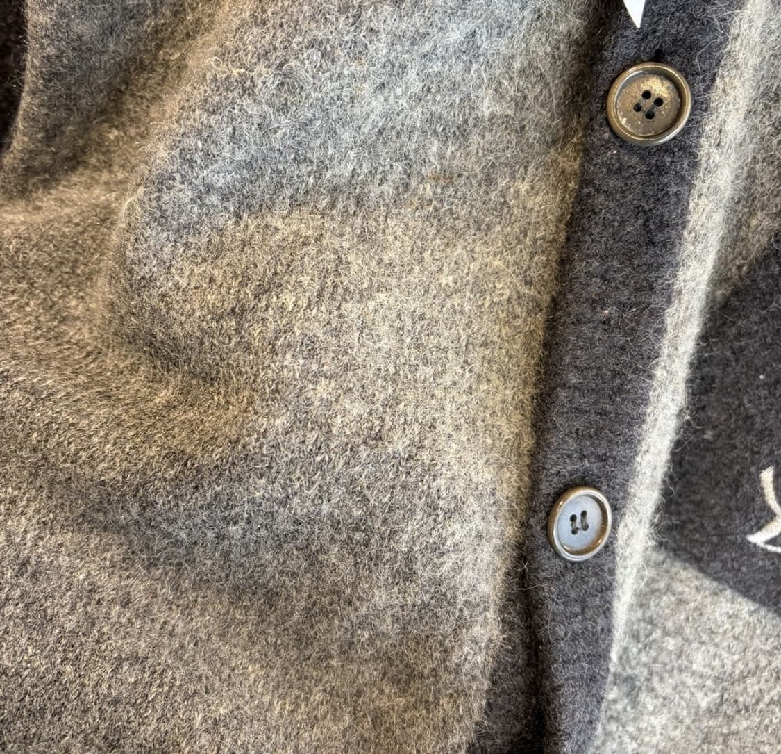 15451 - 입생로랑 모헤어 빅로고 가디건 (울 100%) 상품이미지8