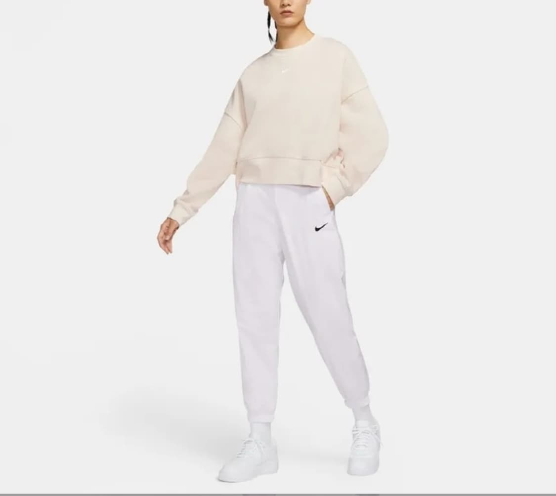 나이키 우먼스 크롭 오버핏  기모 맨투맨 S _ 여성 상품이미지1