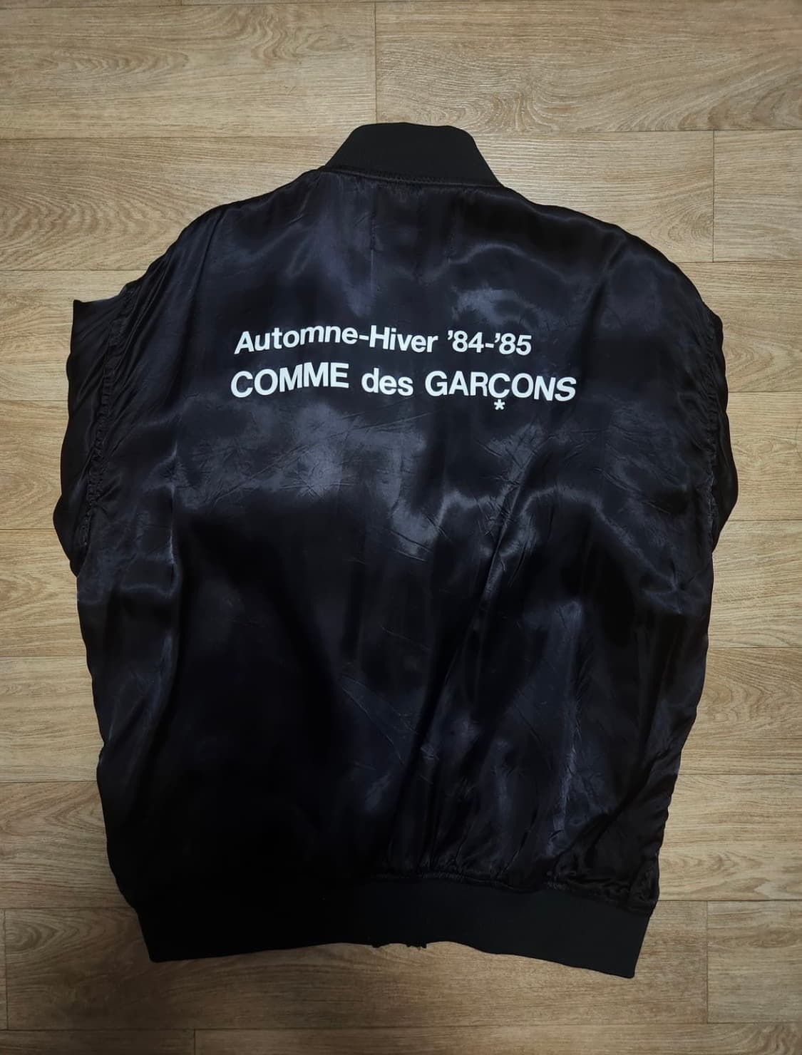 꼼데가르송 CDG 84-85 스태프 자켓 블루종 L 상품이미지3