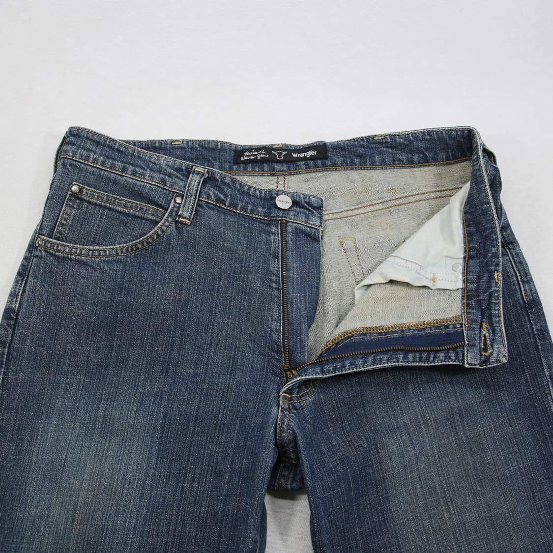 (착용컷) Wrangler 데님 팬츠 (남성용 34) 상품이미지5