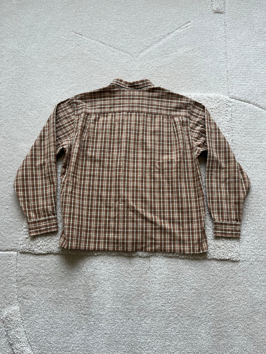 엘엘빈 컷오프 체크 셔츠 (105) 상품이미지7