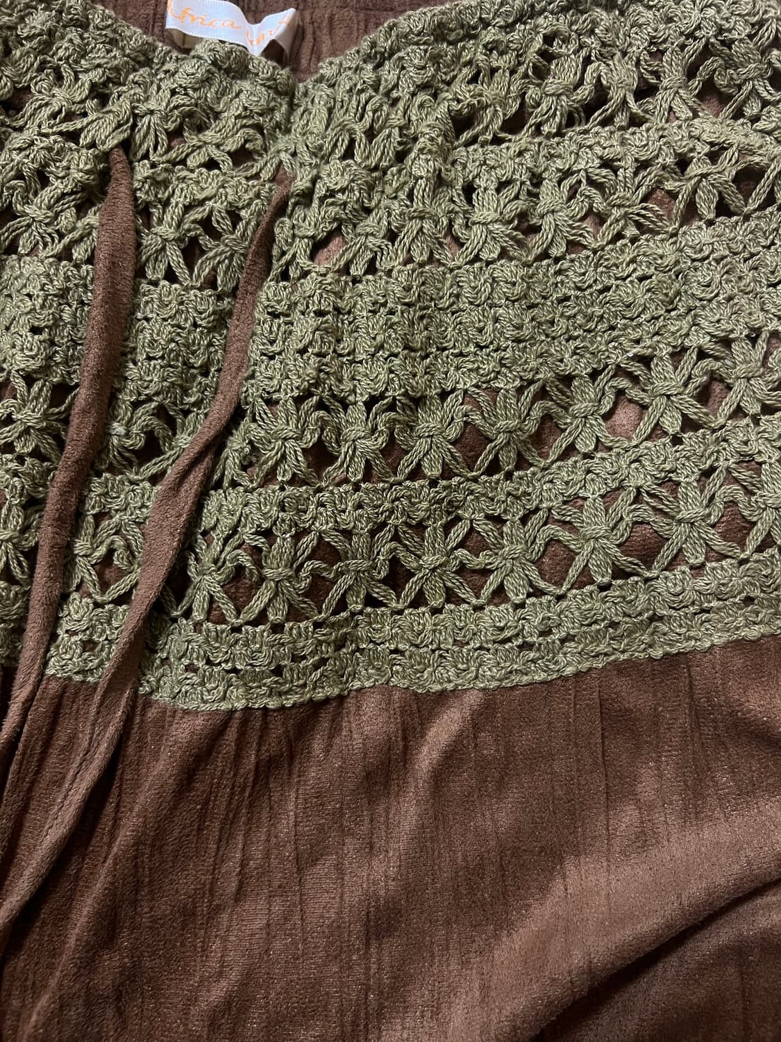 빈티지 롱 스커트 (에스닉/밴딩) 상품이미지3