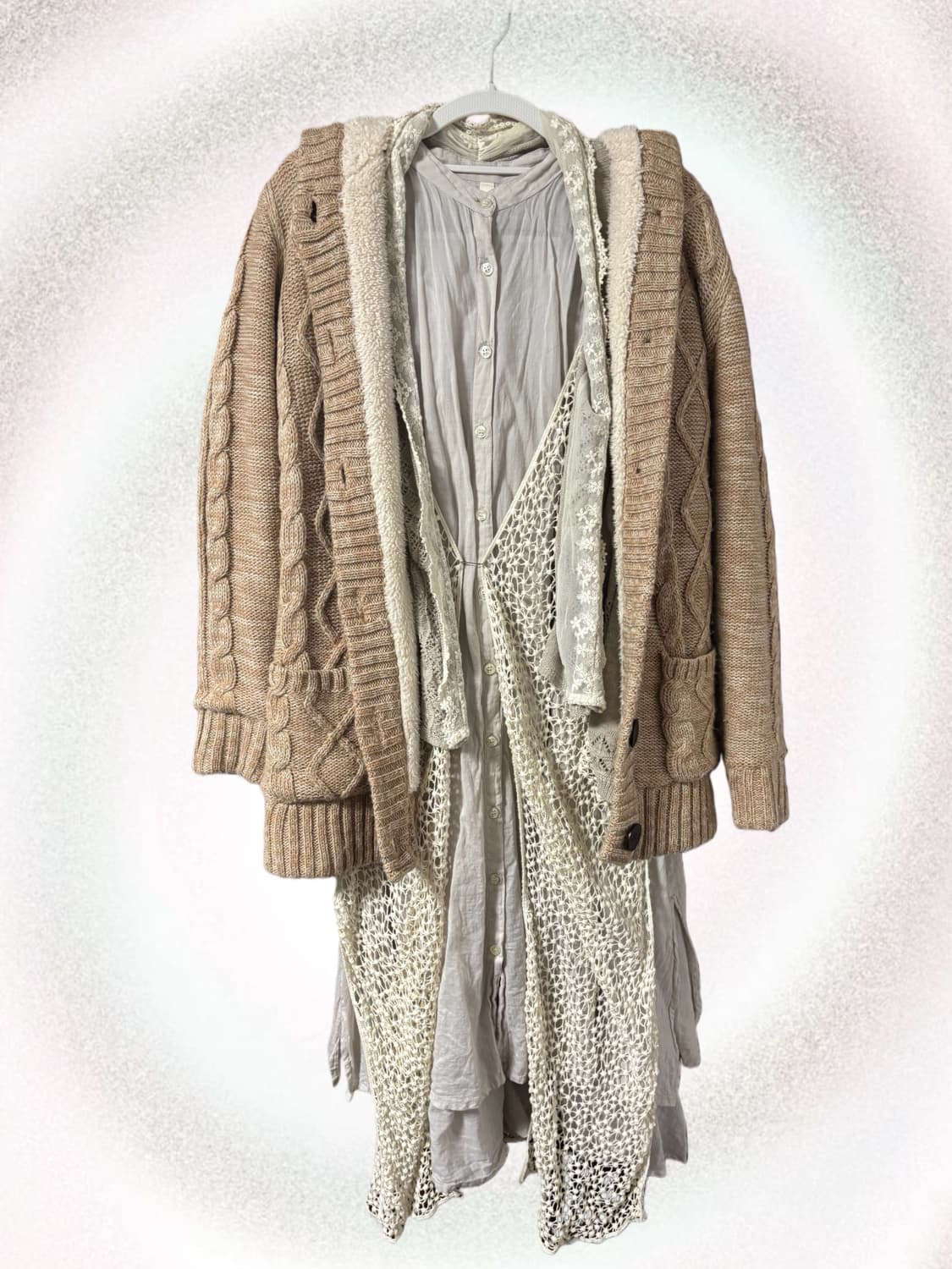 빈티지 코코모리 모리걸 세트(니트조끼x) 무배 상품이미지2