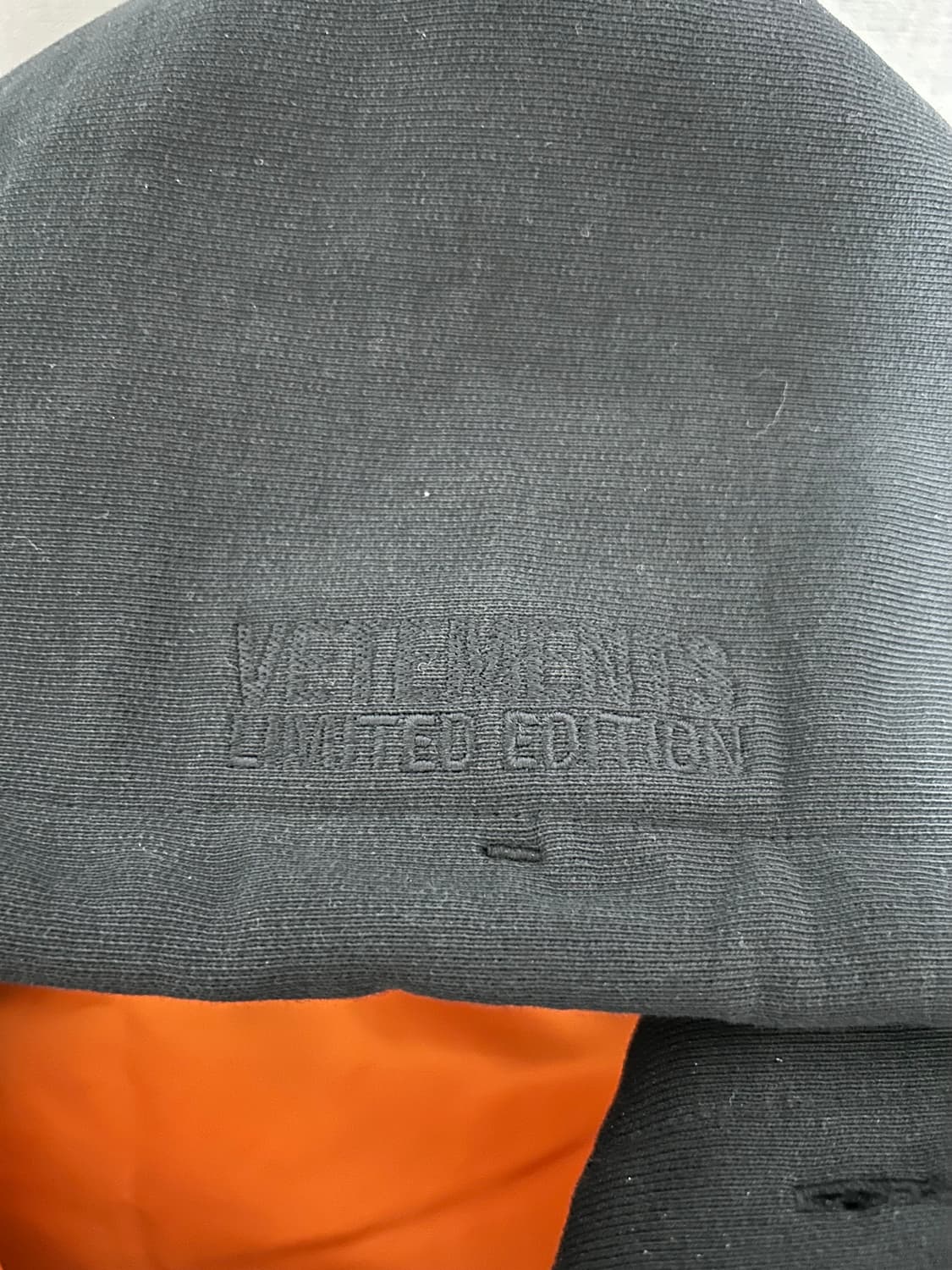 [S] 베트멍 알파인더스트리 후드 봄버 마원 자켓 블랙 상품이미지4