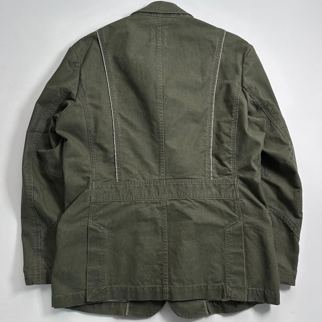 디젤 코튼 카키 블레이저 자켓 상품이미지7