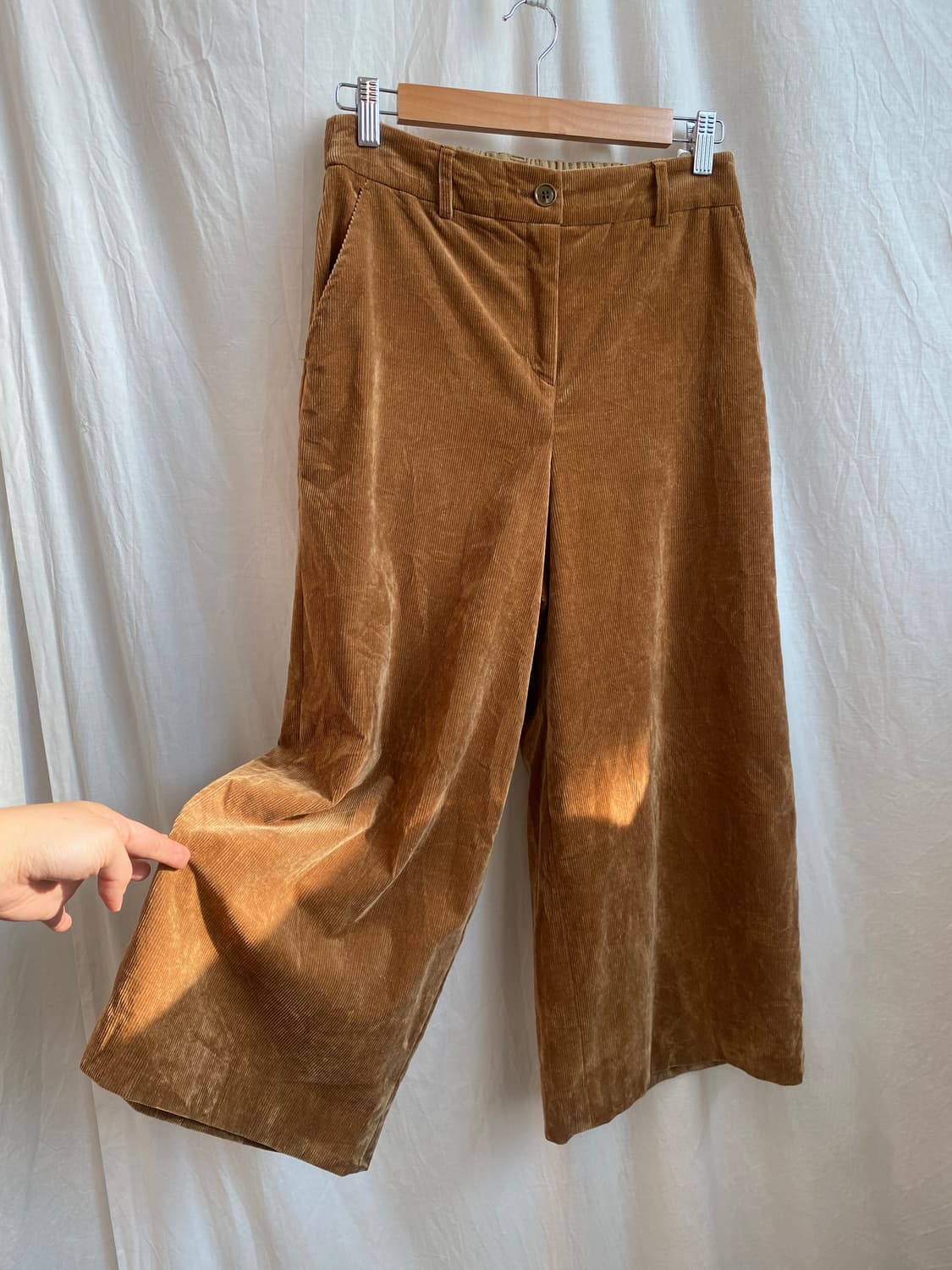 GEORGES RECH 코듀로이 와이드밴딩팬츠(M) 상품이미지4