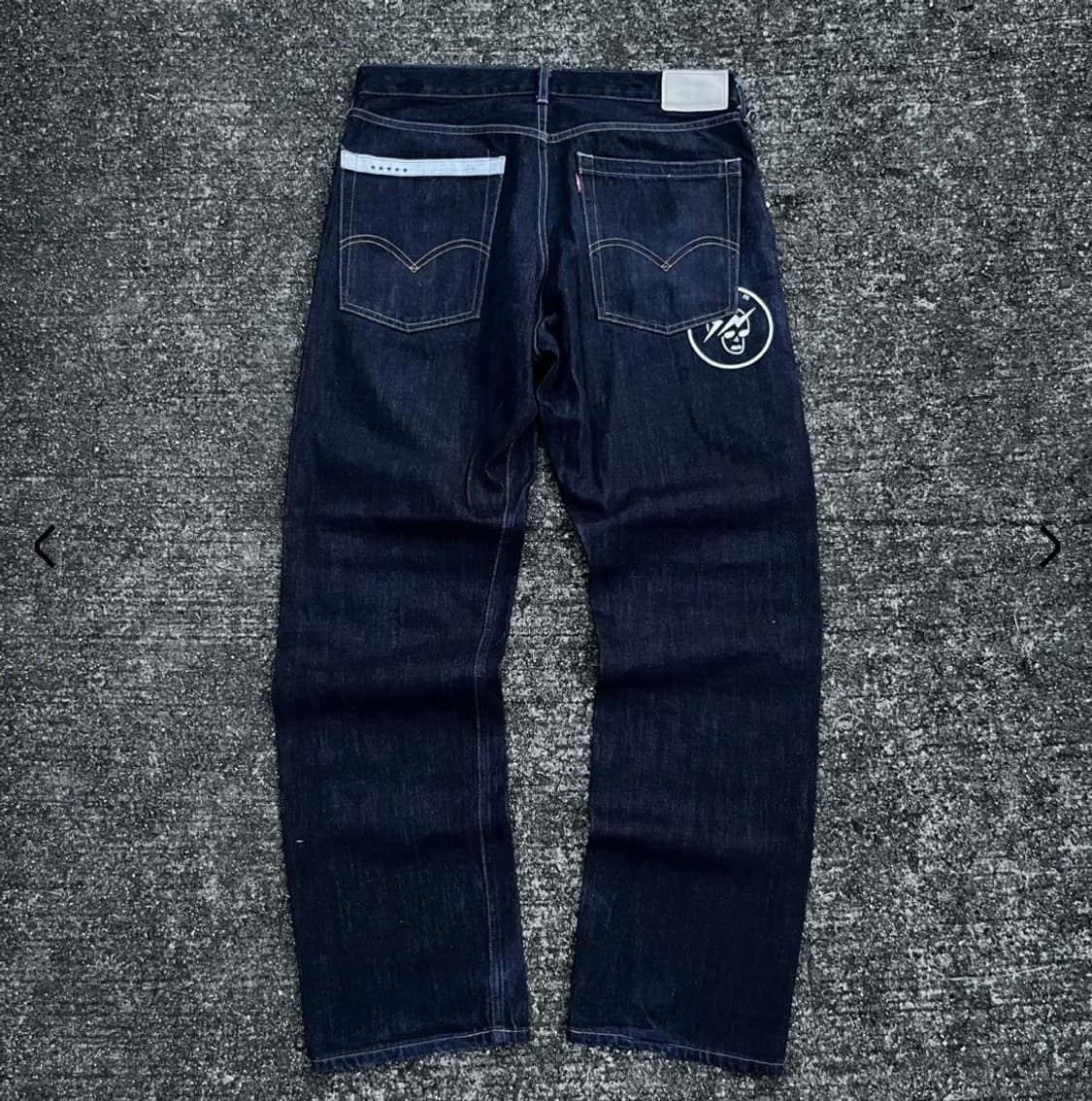 2010 리바이스 페놈 프라그먼트 505-0207 데님팬츠 상품이미지1