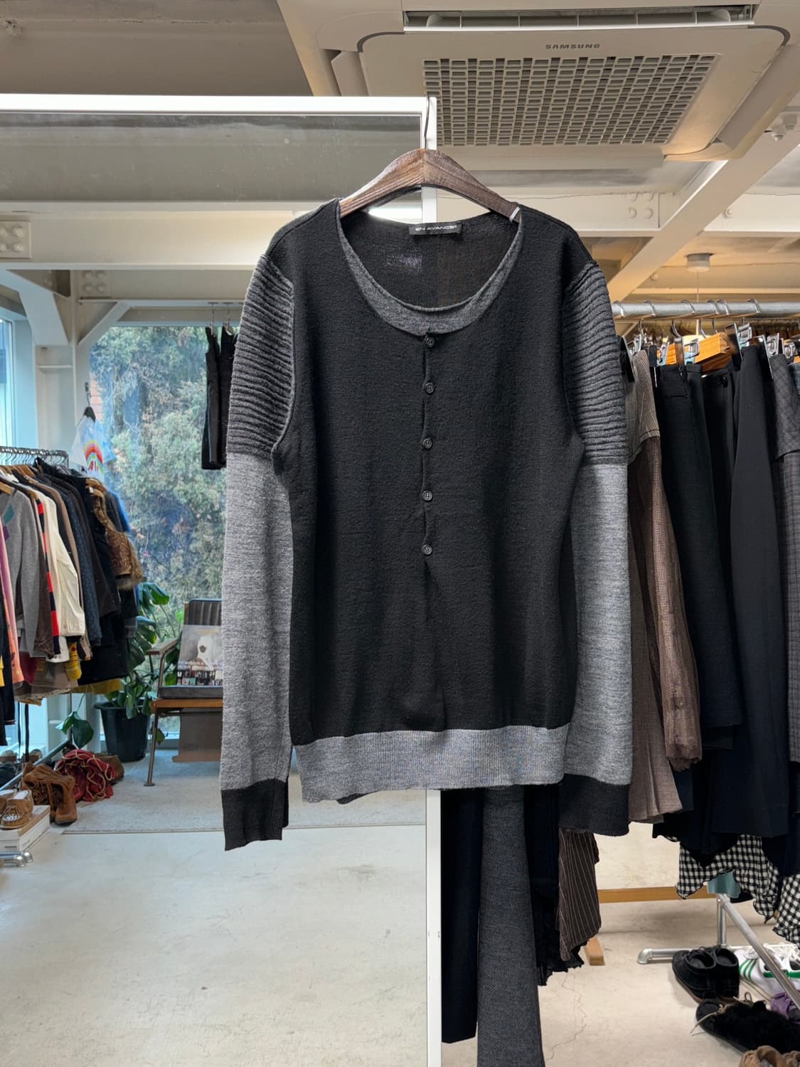 En avance 레이어드 니트 상품이미지1