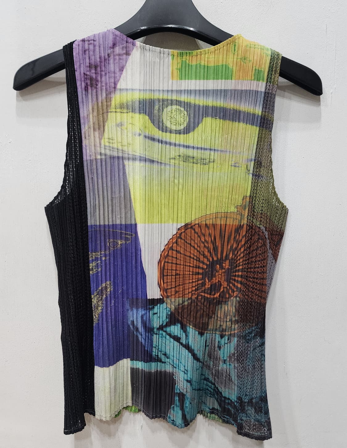 플리츠플리즈 그래픽 프린팅 민소매 3사이즈 상품이미지2