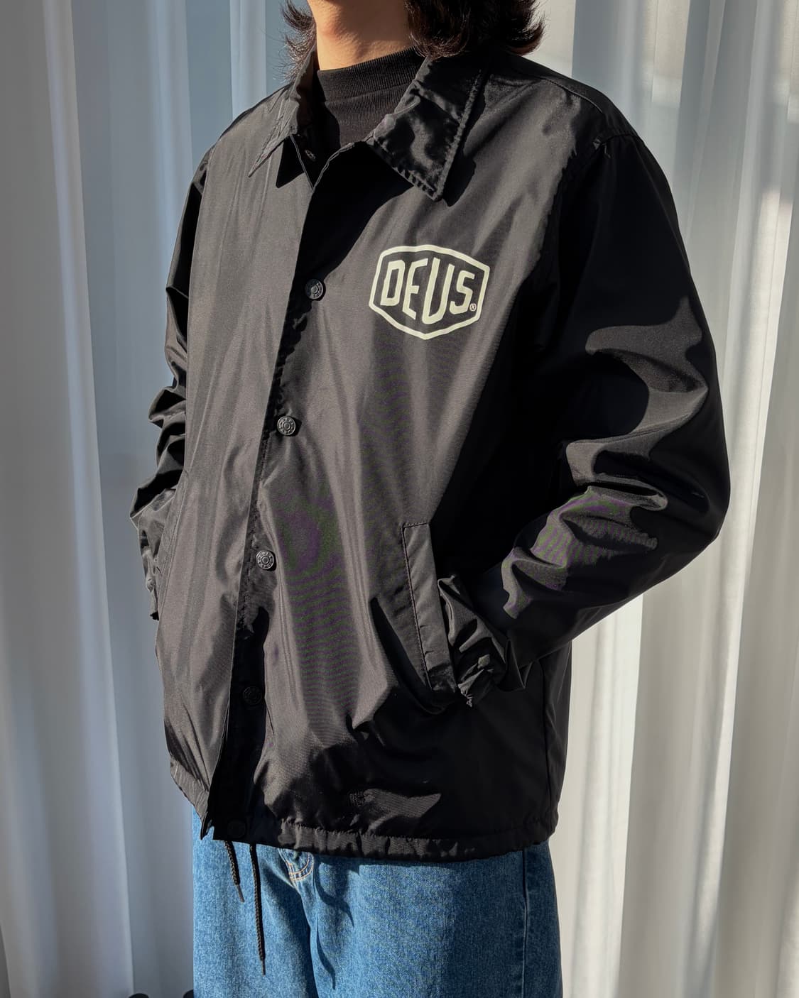 [L]데우스 엑스 마키나 인도네시아 어드레스 코치 자켓 상품이미지2
