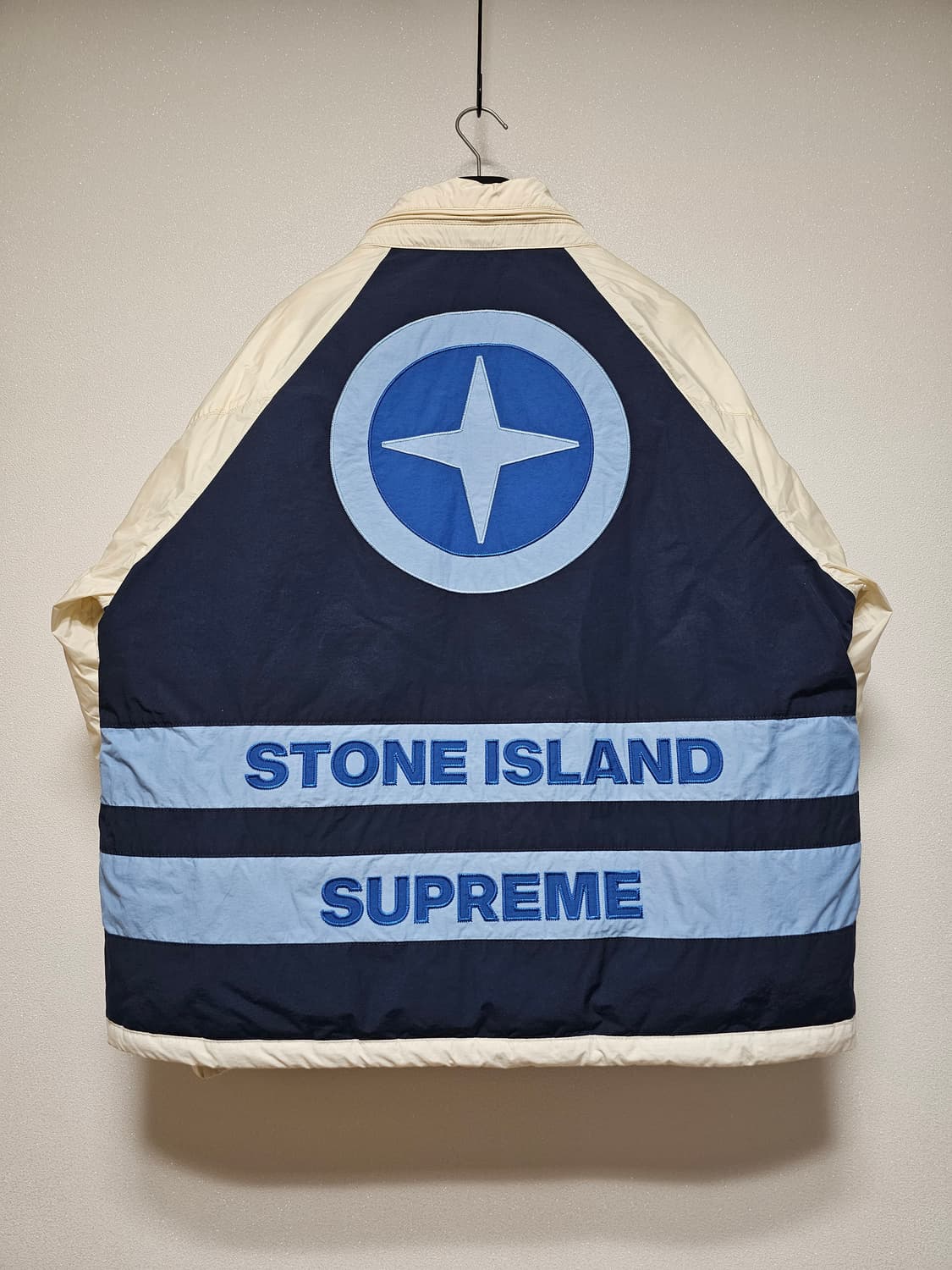 슈프림 x 스톤 아일랜드 리버시블 다운 퍼퍼 자켓 XL (새 상품) 상품이미지2