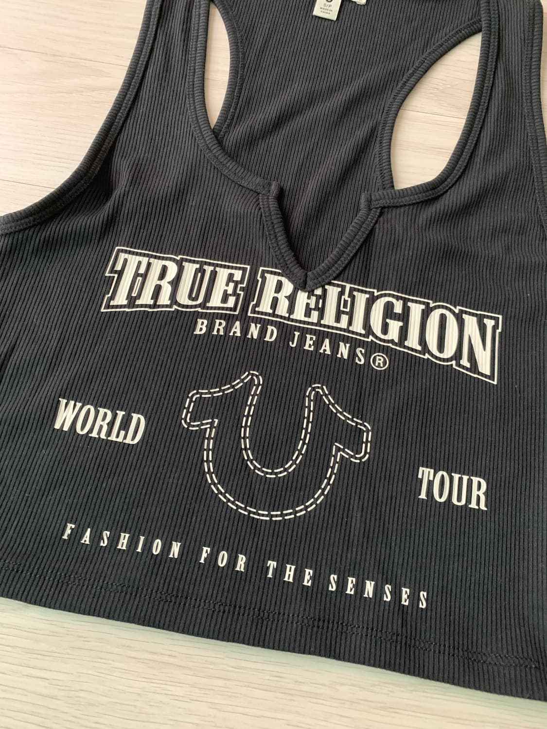 [새제품] 트루 릴리전 크롭 탱크탑 상품이미지3