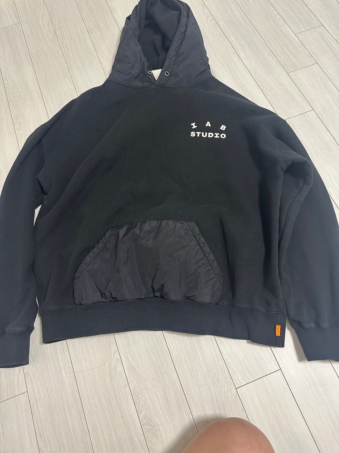 아이앱스튜디오 우븐 후드티 팝니다 상품이미지1