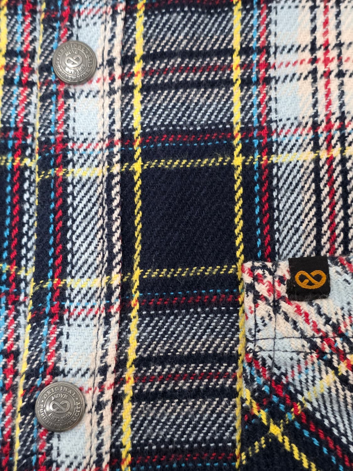 후부 헤비 플란넬 체크 셔츠 2XL 상품이미지4