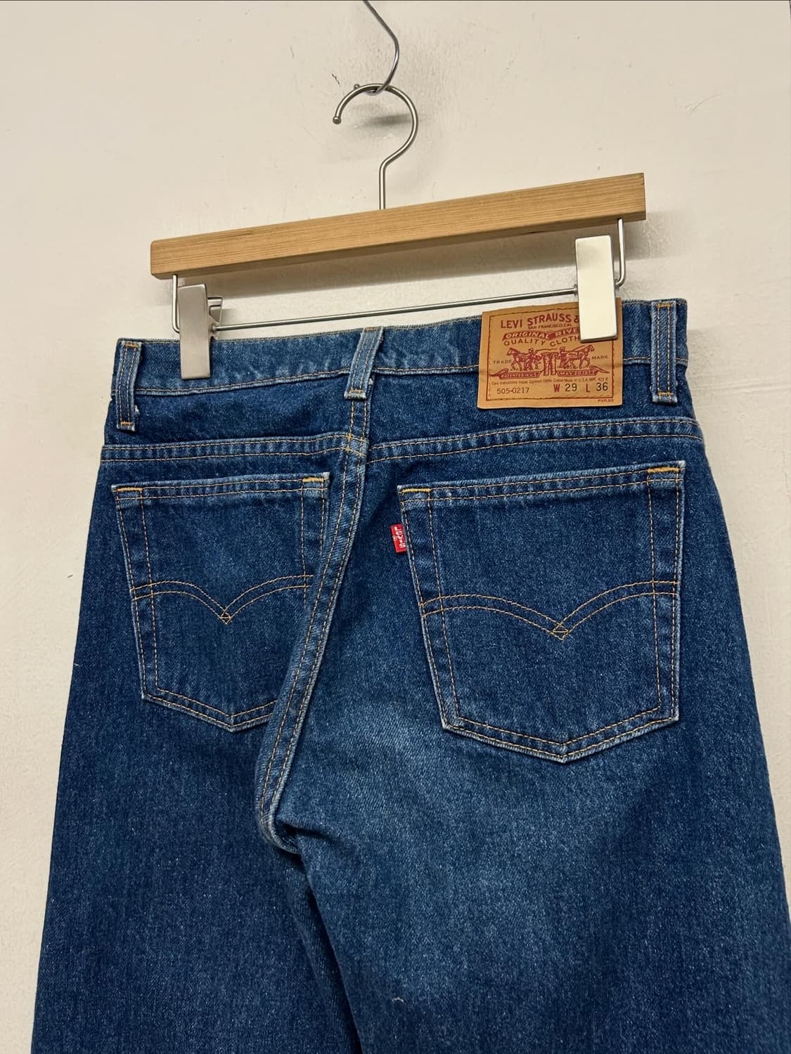 90s 리바이스 505-0217 데님 팬츠 (MADE IN USA) 상품이미지4