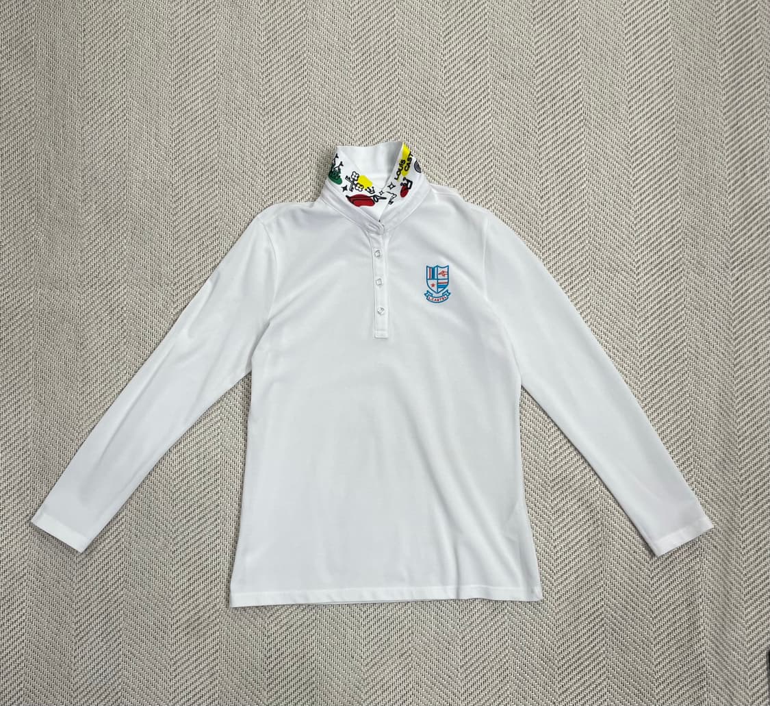 루이까스텔 여성 골프웨어 긴팔 카라티 100 상품이미지1