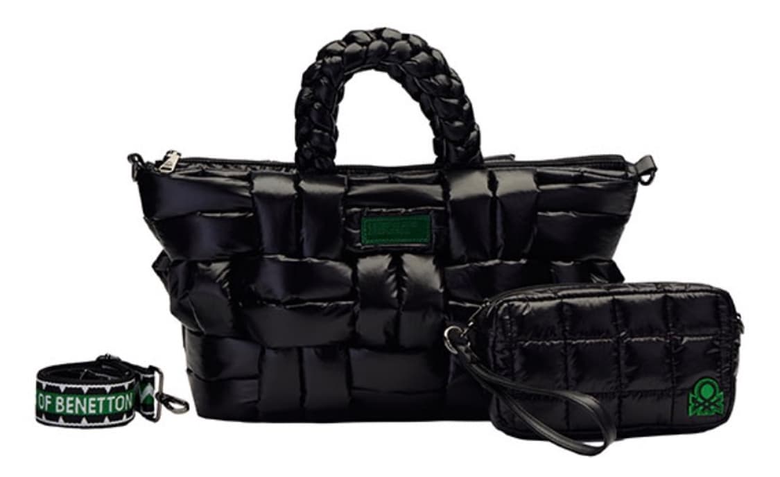 베네통 패딩 토트백 (미니백, 스트랩, 더스트백 포함) 상품이미지2
