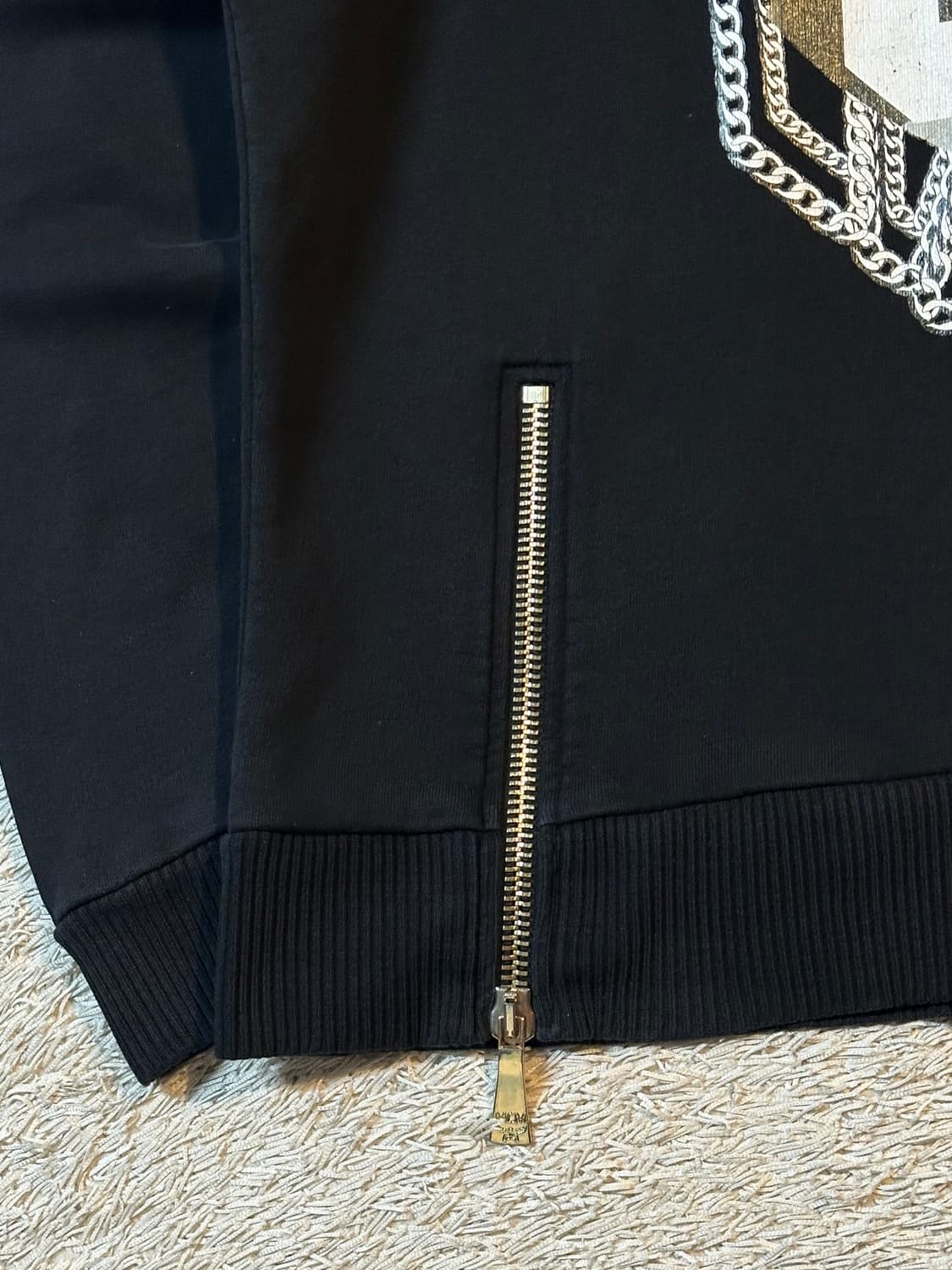 MCM x CAMBIS 프린팅 후드티 블랙 상품이미지3