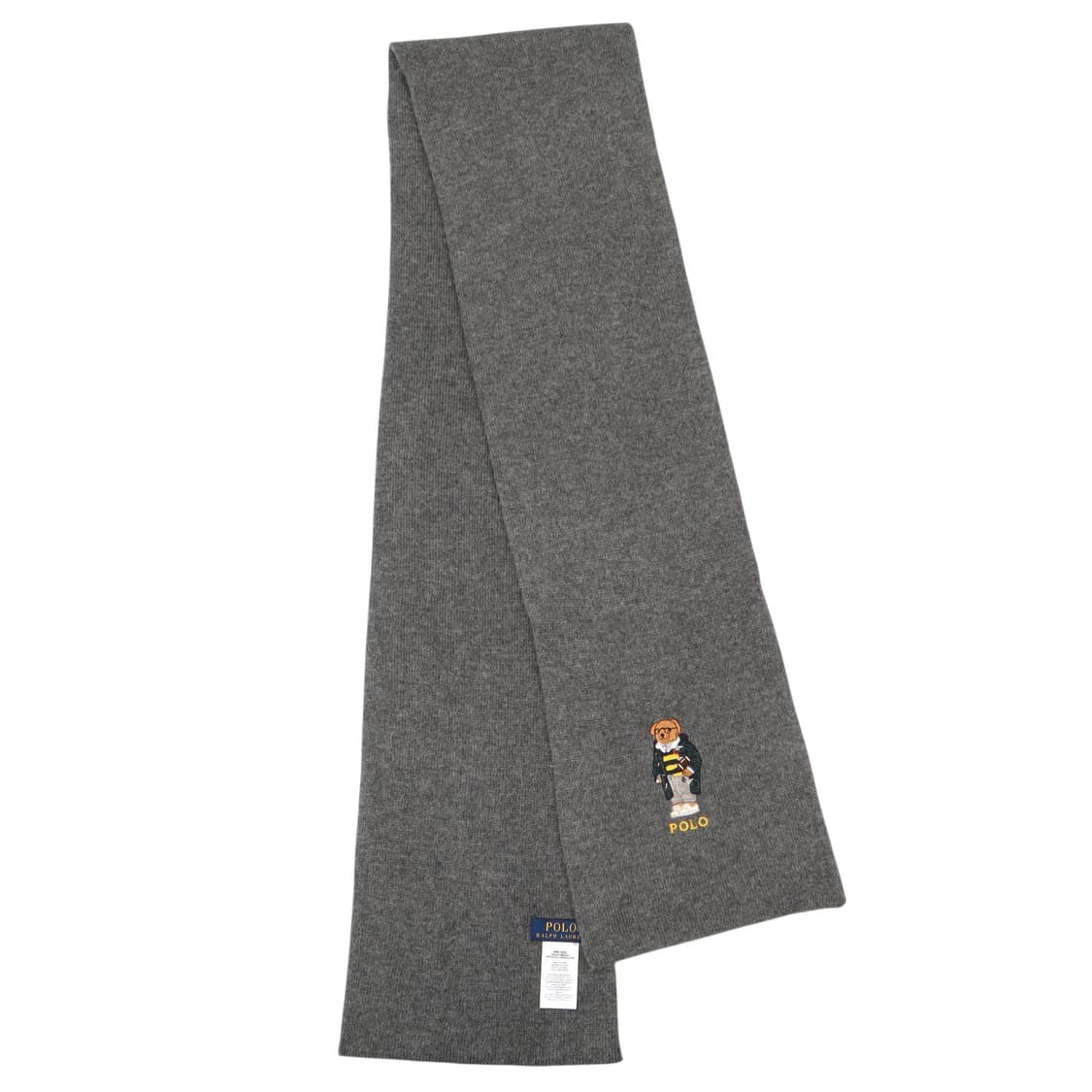 폴로 랄프로렌 그레이 폴로베어 머플러 상품이미지5