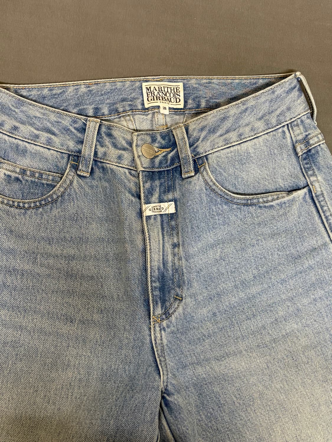마리떼 w high straight denim pants 상품이미지3