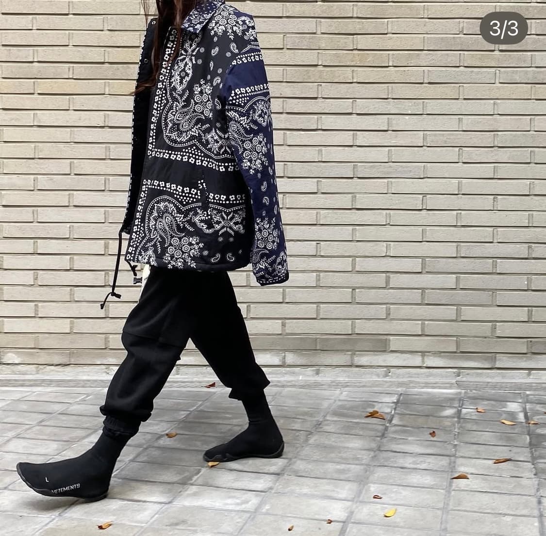 김나영  two much talker 투머치토커 페이즐리 패딩 점퍼 상품이미지3