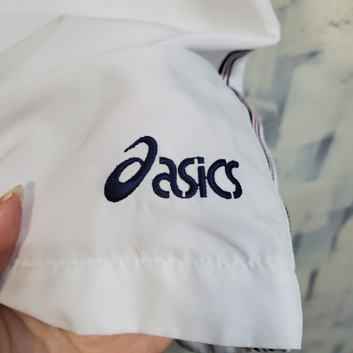 아식스 우븐 트랙탑 메쉬  반바지  상품이미지3